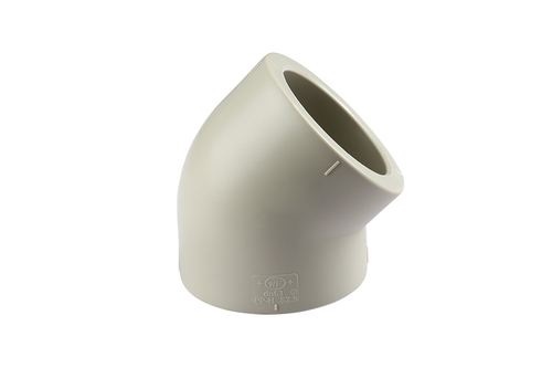 青松乡PPH45°弯头(DIN)